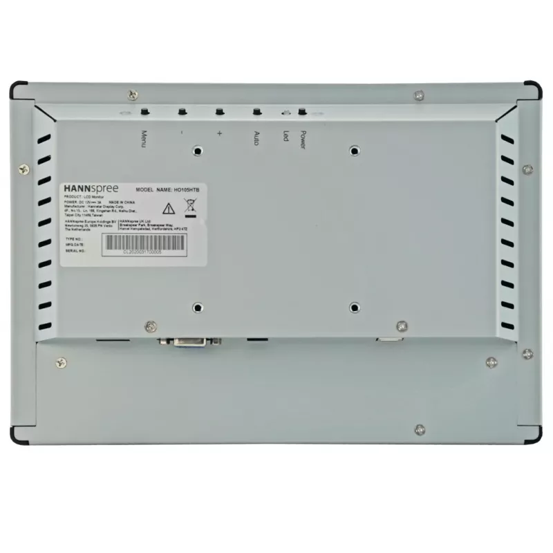 Hannspree Open Frame HO 105 HTB Digital Signage Flachbildschirm 25,6 cm (10,1 Zoll) LCD 350 cd/m² HD Schwarz Touchscreen