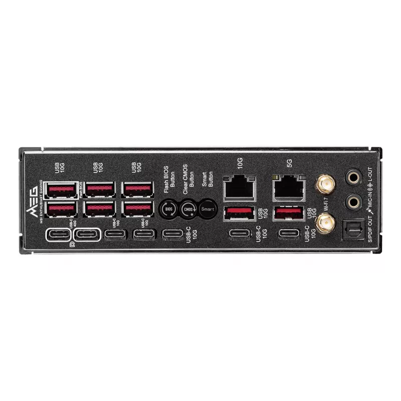 Motherboard MSI MEG X870E GODLIKE — X870E-Chipsatz, AM5-Sockel, ATX, DDR5-Unterstützung