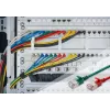 DIGITUS schlank Patchkabel - CAT6A - F-FTP - 50cm - Grau