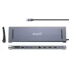 Dock/Hub Manhattan USB-C 10 Ports 4K 60Hz Power Delivery
