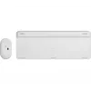 LOGITECH Schlankes kabelloses Tastatur- und Maus-Set Mk470 - Offwhite - Qwerty US/international