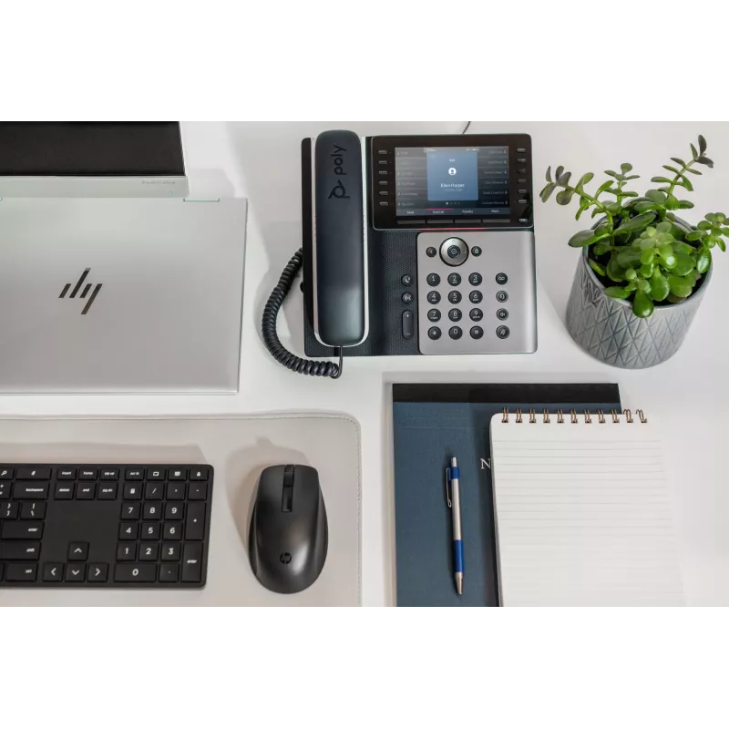 HP Poly Edge E550 IP-Telefon und PoE-fähig, IPS, 800 x 480 Pixel, 5:3, WPA2-Enterprise, EAP-TLS, HTTPS, ENERGY STAR, EAC, RoHS, Federal Communications Commission (FCC), CE