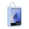 Samsung EF-PF741TLEGWW Handyhülle 17 cm (6,7 Zoll) Cover Blau