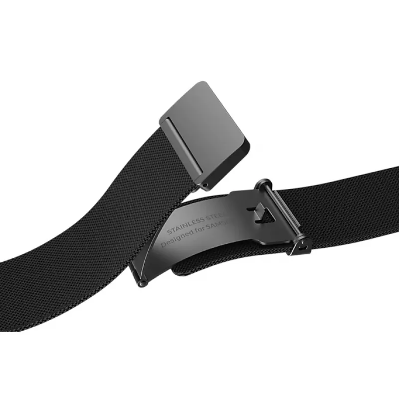 Band Samsung GP-TYR870SAABW Smartwatch-Zubehör Schwarz Metal