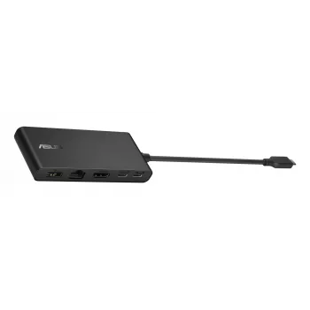 ASUS Dual 4K USB-C Dock DC201 Kabelgebunden USB 3.2 Gen 2 (3.1 Gen 2) Type-C Schwarz