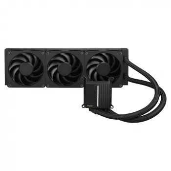 Flüssigkeitskühlsatz ASUS ProArt LC 360 Schwarz — 3x120 mm Lüfter 800–2200 U/min, Radiator 360 mm, Kupferboden, 40 cm Schläuche
