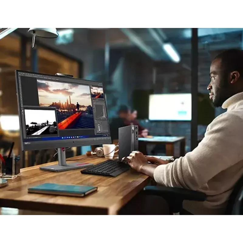 Lenovo ThinkCentre neo 50q Gen 4 Intel® Core™ i5 i5-13420H 8 GB DDR4-SDRAM 256 GB SSD Windows 11 Pro Mini PC Schwarz