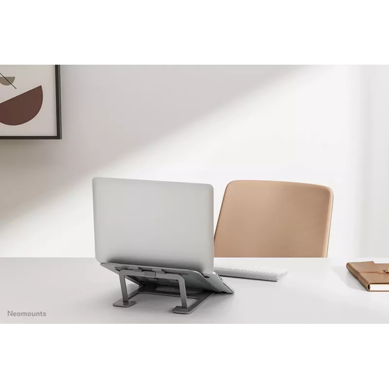 Neomounts NSLS085Grau Laptopständer 10-17 Zoll - zusammenklappbar - kompakt - universell