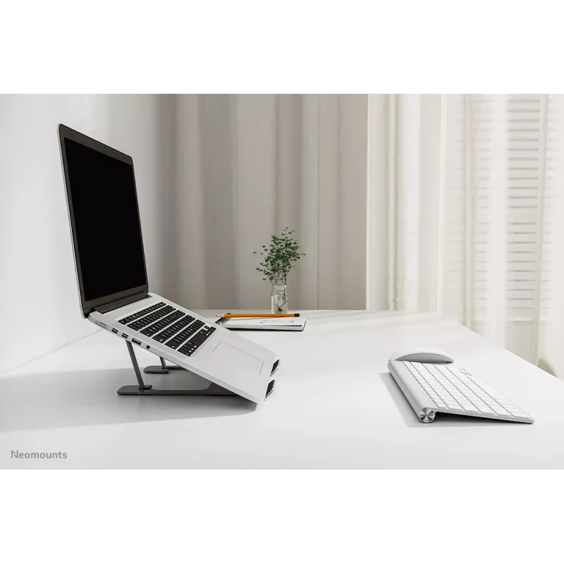 Neomounts NSLS085Grau Laptopständer 10-17 Zoll - zusammenklappbar - kompakt - universell