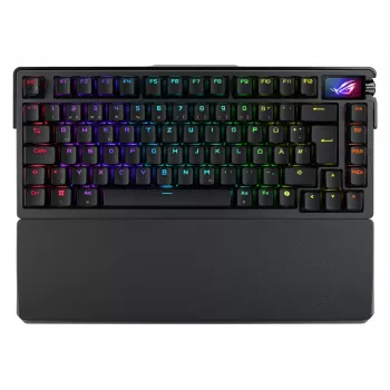 ASUS ROG Azoth Extreme Tastatur Gaming USB + RF Wireless + Bluetooth QWERTZ Schwarz