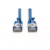DIGITUS schlank Patchkabel - CAT6A - F-FTP - 2m - Blau