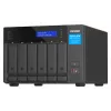 QNAP TVS-H674 NAS Tower Intel® Core™ i5 i5-12400 32 GB DDR4 0 TB QuTS hero Schwarz