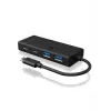 ICY BOX IB-HUB1426-CPD USB 3.2 Gen 1 (3.1 Gen 1) Type-C 5000 Mbit/s Schwarz
