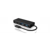 ICY BOX IB-HUB1426-CPD USB 3.2 Gen 1 (3.1 Gen 1) Type-C 5000 Mbit/s Schwarz