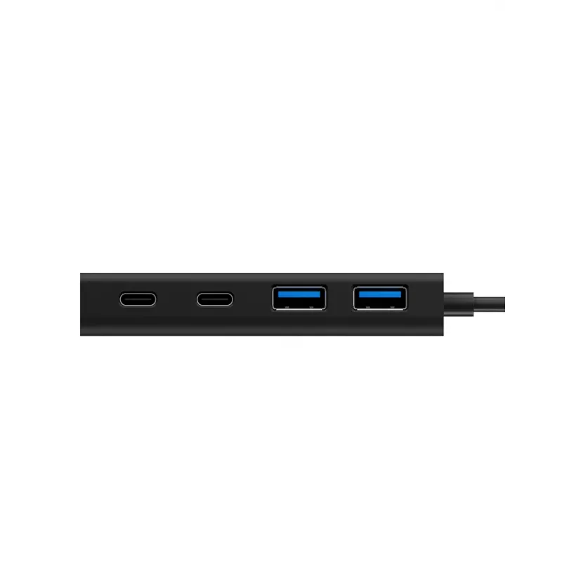 ICY BOX IB-HUB1426-CPD USB 3.2 Gen 1 (3.1 Gen 1) Type-C 5000 Mbit/s Schwarz