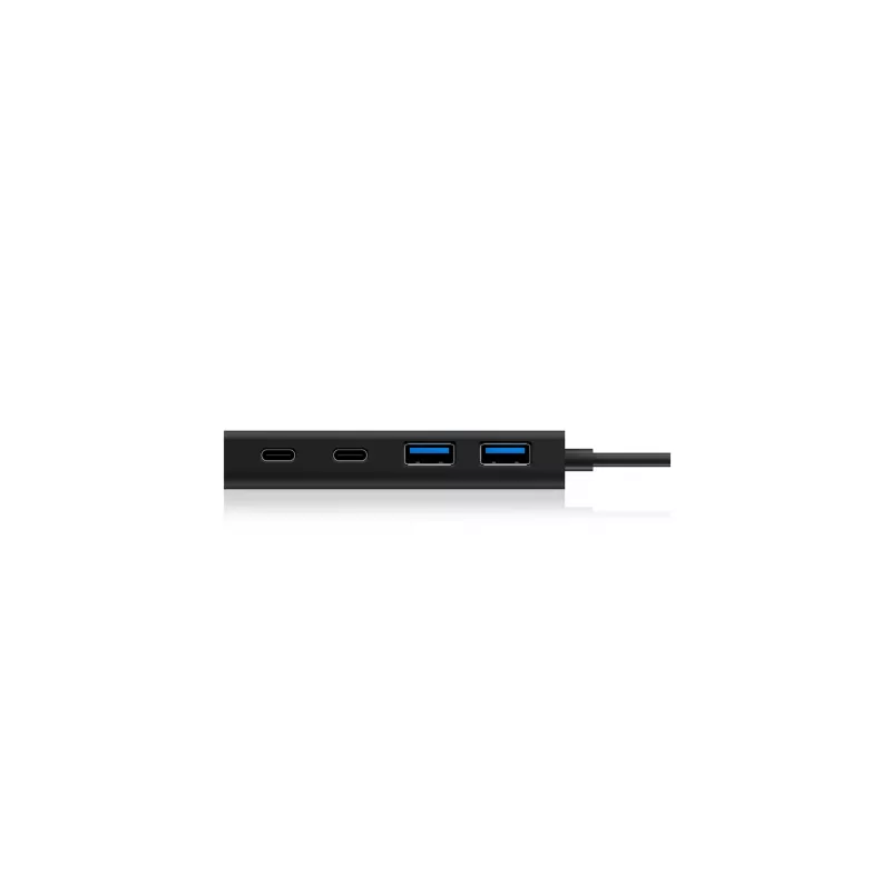 ICY BOX IB-HUB1426-CPD USB 3.2 Gen 1 (3.1 Gen 1) Type-C 5000 Mbit/s Schwarz
