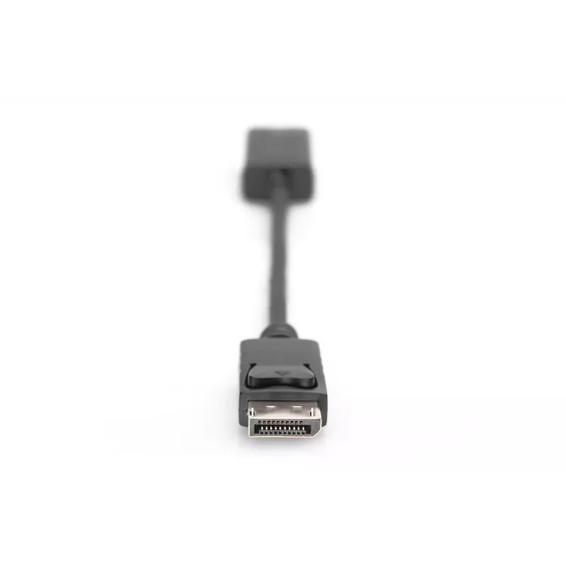 DIGITUS DP - HDMI Kabel 20 cm schwarz DP - HDMI Typ A M/F HDMI 2.0