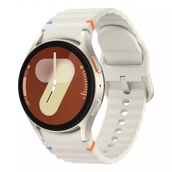 Samsung Galaxy Watch7 3,3 cm (1,3 Zoll) AMOLED 40 mm Digital 432 x 432 Pixel Touchscreen Cream Wi-Fi GPS (Satellit)