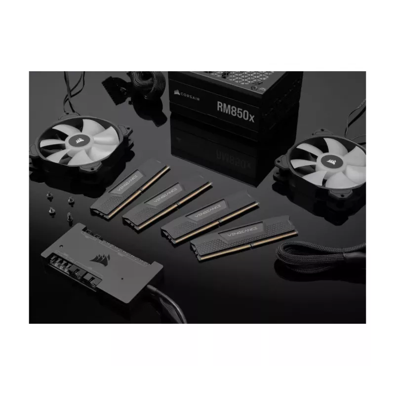 CORSAIR Arbeitsspeicher 64GB - DDR5 (2x32GB) DRAM 5600MT/s CL40 Memory Kit - Black Vengeance