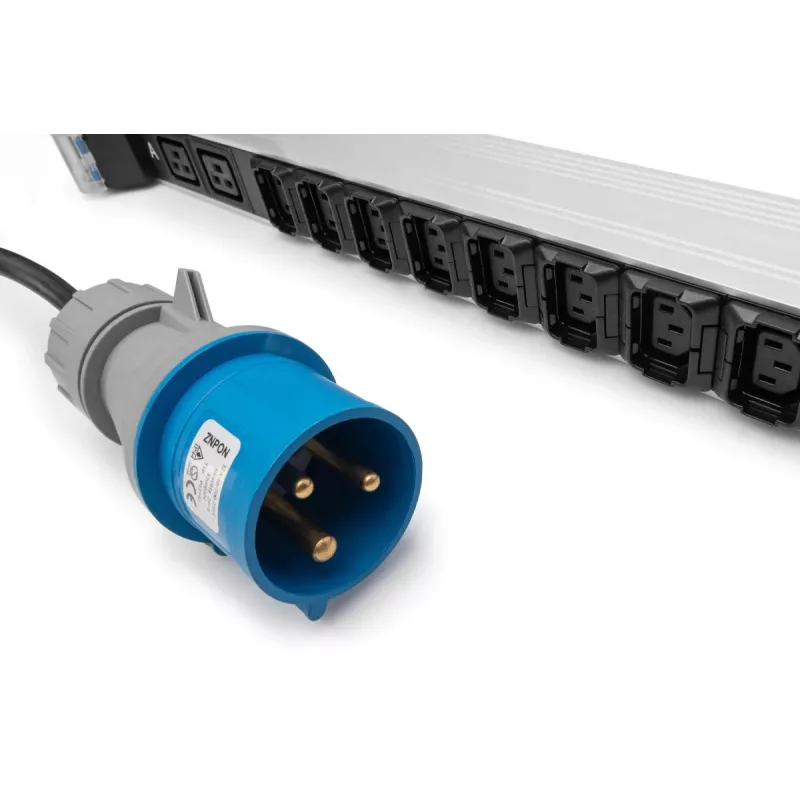 DIGITUS IT BASIC PDU. Vertikal. 32A. 24 x C13. 4 x C19