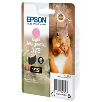 Epson Squirrel Einzelpackung HellMagenta 378 Claria Photo HD Tinte