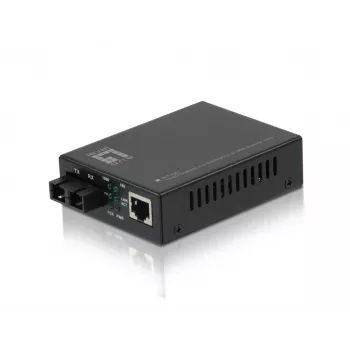 LevelOne RJ45 auf SC Gigabit Medienkonverter, Multimode-Faser, 550 m
