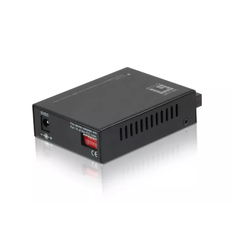 LevelOne RJ45 auf SC Gigabit Medienkonverter, Multimode-Faser, 550 m