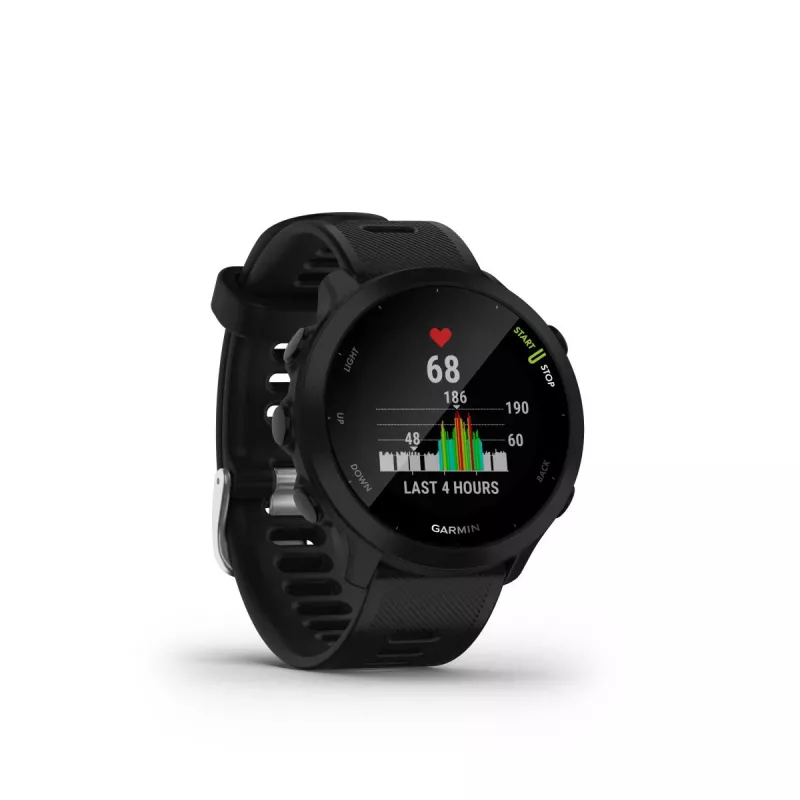 GARMIN INTERNATIONAL Forerunner 55 Lauf-Smartwatch – Schwarz