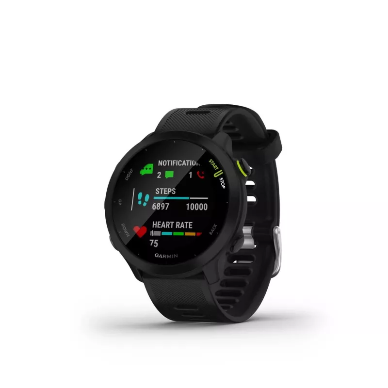 GARMIN INTERNATIONAL Forerunner 55 Lauf-Smartwatch – Schwarz