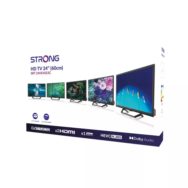 Fernseher Strong SRT 24HE4023C 24 Zoll HD LCD 1366 x 768