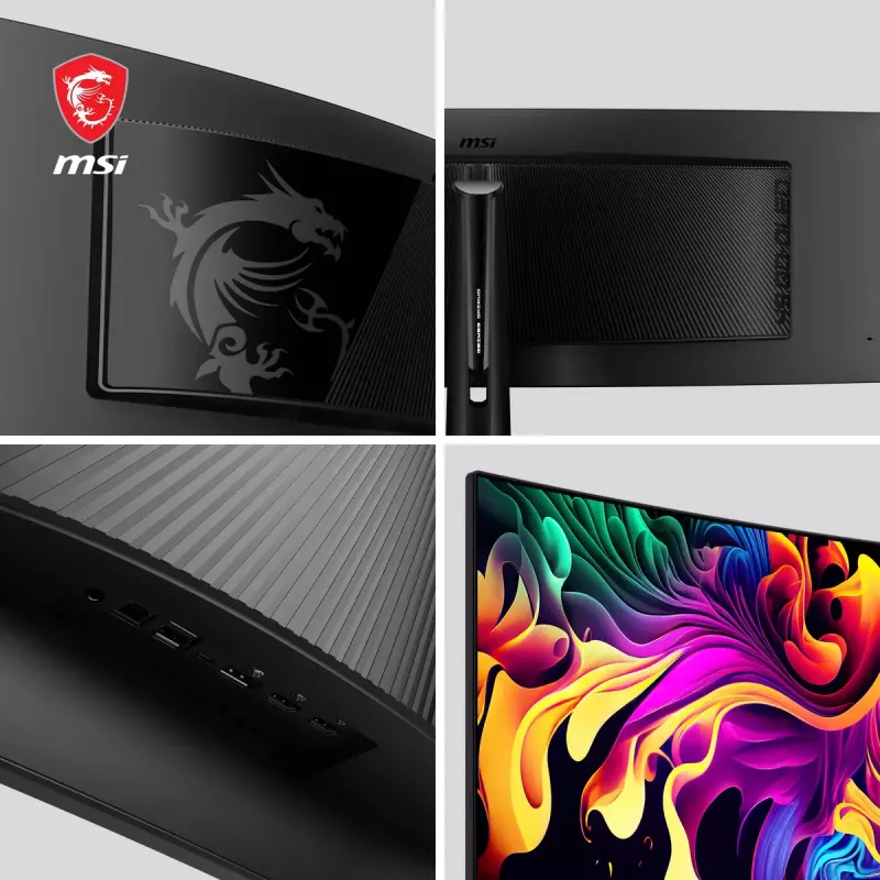 MSI MPG 491CQPDE QD-OLED Computermonitor 124,5 cm (49 Zoll) 5120 x 1440 Pixel DQHD Schwarz
