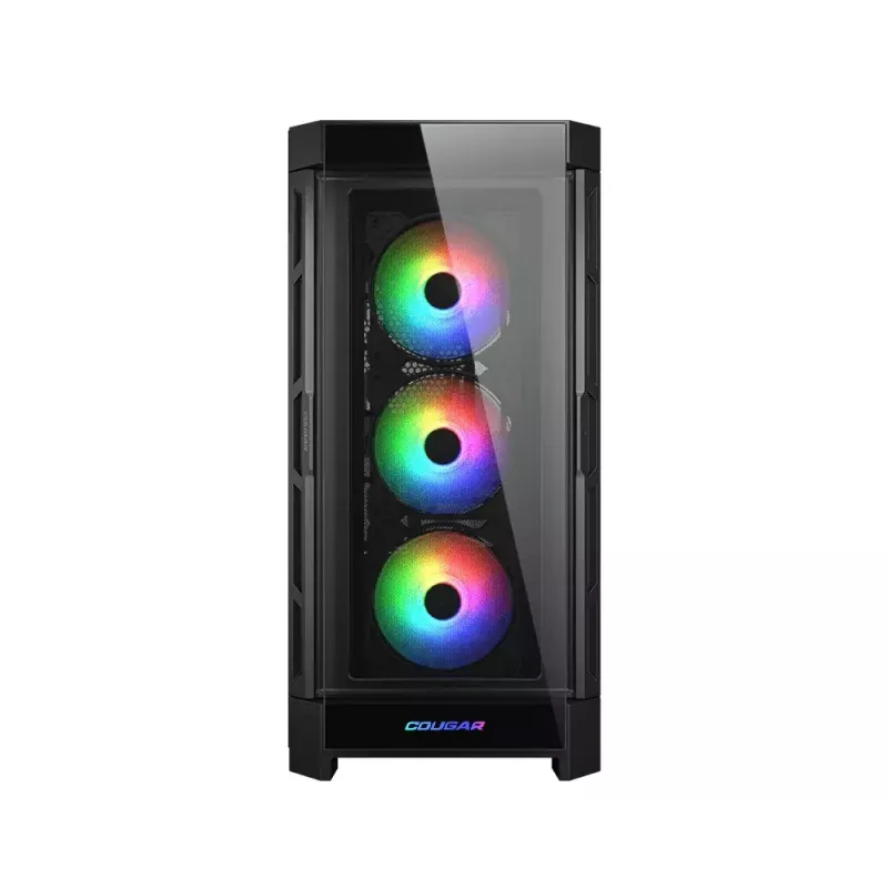 PC-Gehäuse COUGAR Gaming CGR-5AD1B-RGB Midi Tower Schwarz