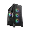 PC-Gehäuse COUGAR Gaming CGR-5AD1B-RGB Midi Tower Schwarz