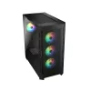 PC-Gehäuse COUGAR Gaming CGR-5AD1B-RGB Midi Tower Schwarz