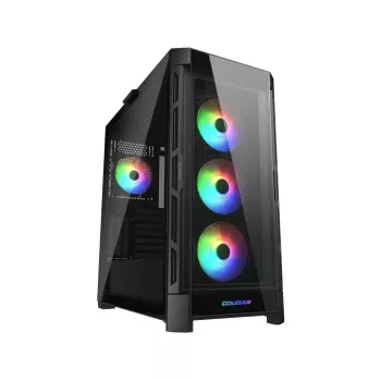 PC-Gehäuse COUGAR Gaming CGR-5AD1B-RGB Midi Tower Schwarz
