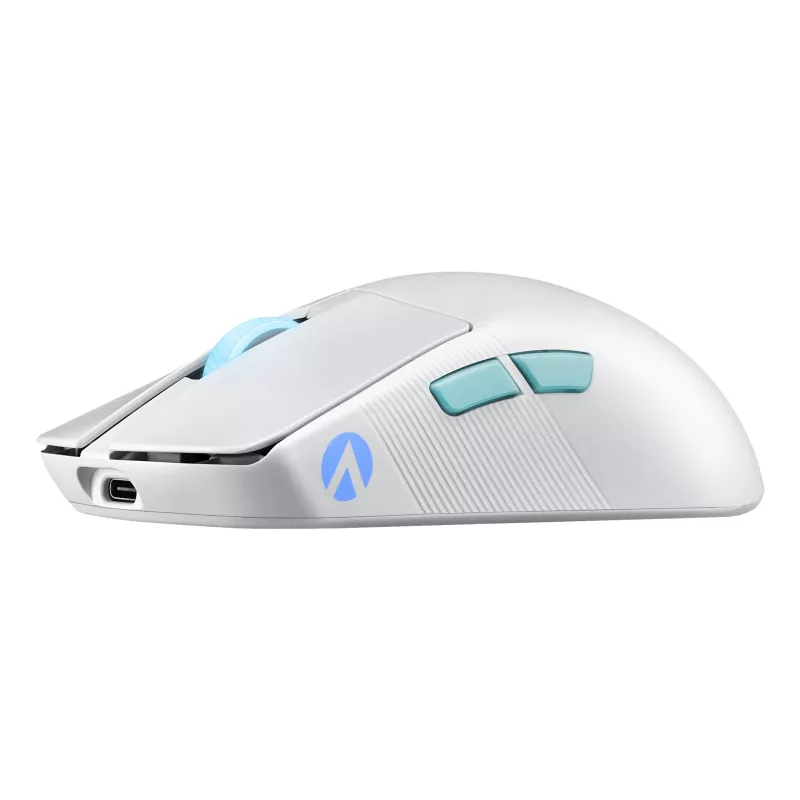 ASUS ROG Harpe Ace Aim Lab Edition Maus Gaming Beidhändig RF Wireless + Bluetooth + USB Type-C Opto-mechanisch 36000 DPI