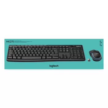 LOGITECH Wireless Desktop Mk270 - Azerty Belgisch