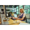 HP 725 Multi-Device wiederaufladbare kabellose Tastatur, Vollformat (100%), kabellos, RF Wireless + Bluetooth, Schwarz