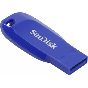 WESTERN DIGITAL SanDisk Cruzer Blade - 64GB USB Stick - USB 2.0 - Blau