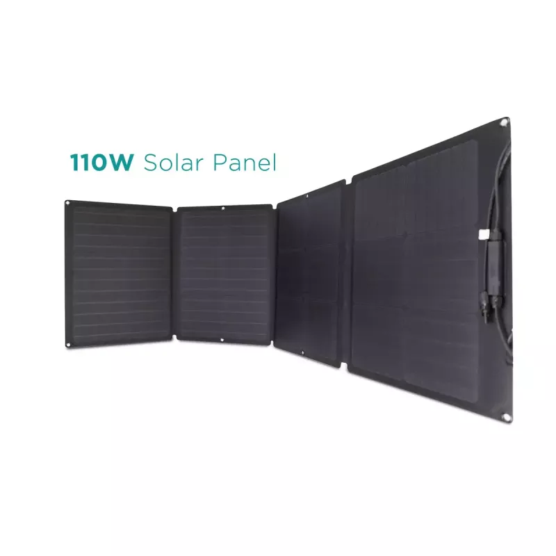 Solarmodul EcoFlow EFSOLAR110N 110 W Monokristallines Silizium