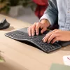 LOGITECH Ergo K860 - Kabellose Split-Tastatur Graphit Qwerty US/International