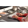 LOGITECH MX Mechanical Mini für Mac Minimalistische kabellose beleuchtete Performance-Tastatur Hellgrau - US Inte - Qwerty