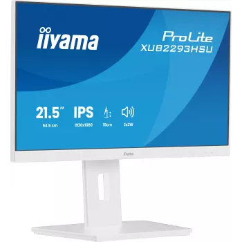 iiyama ProLite XUB2293HSU-W7 Computer Monitor 54,6 cm (21,5 Zoll) 1920 x 1080 Pixel Full HD LED Weiß