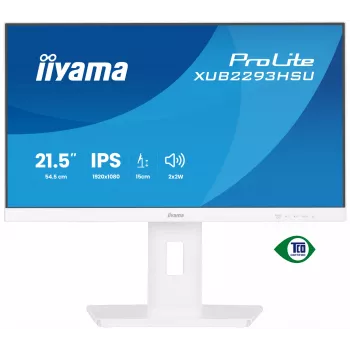 iiyama ProLite XUB2293HSU-W7 Computer Monitor 54,6 cm (21,5 Zoll) 1920 x 1080 Pixel Full HD LED Weiß