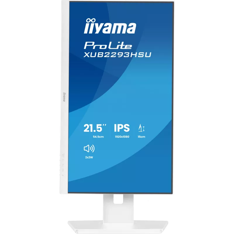 iiyama ProLite XUB2293HSU-W7 Computer Monitor 54,6 cm (21,5 Zoll) 1920 x 1080 Pixel Full HD LED Weiß