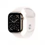 APPLE Watch Series 11 GPS + Cellular 46mm Gold Titanium Gehäuse mit Light Blush Sportband S/M