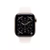 APPLE Watch Series 11 GPS + Cellular 46mm Gold Titanium Gehäuse mit Light Blush Sportband S/M