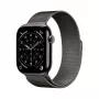 APPLE Watch Series 11 GPS + Cellular 46mm Schiefer Titanium Gehäuse mit Schiefer Milanese Loop S/M