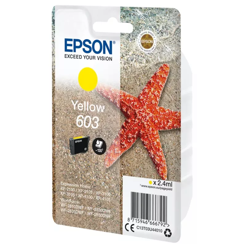 Epson C13T03U44020 Tintenpatrone 1 Stk. Original Standardreichweite Gelb