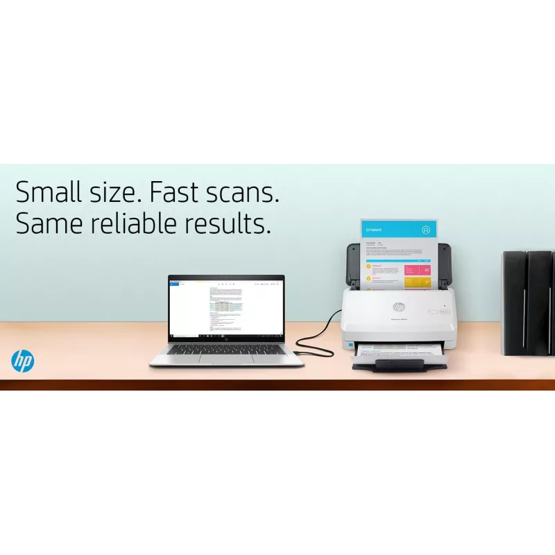 HP Scanjet Pro 3000 s4 Sheet-fed scanner 600 x 600 DPI A4 Black, White